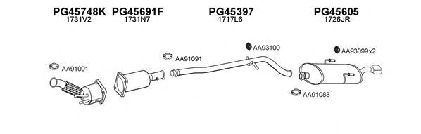 Exhaust System 450395