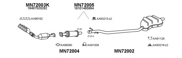 Exhaust System 720002