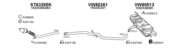 Exhaust System 800618