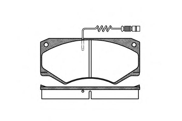 Brake Pad Set, disc brake P1473.14