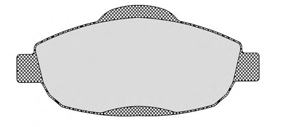 Комплект тормозных колодок, дисковый тормоз 920.0