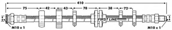 Tubo flexible de frenos FBH6640