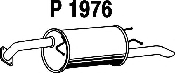 Silenciador posterior P1976
