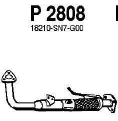 Tubo de escape P2808