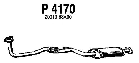 Silenziatore anteriore P4170