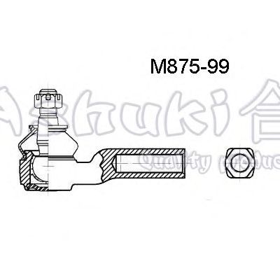 Spurstangenkopf M875-99
