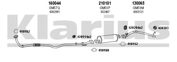 Exhaust System 390433E