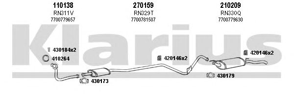 Exhaust System 720489E