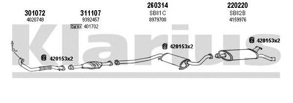Exhaust System 750086E