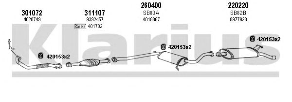 Exhaust System 750138E