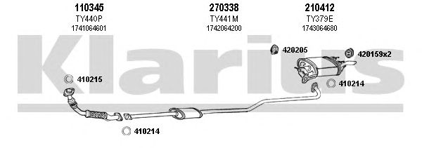 Exhaust System 900269E