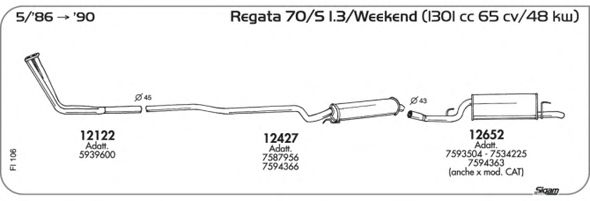 Exhaust System FI106