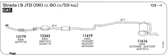Exhaust System FI342