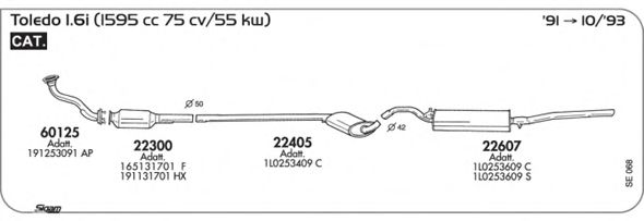 Exhaust System SE068