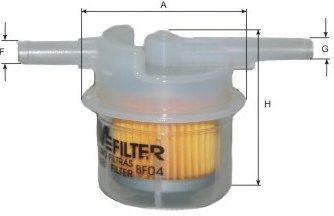 Fuel filter BF 04