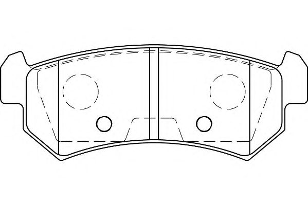 Комплект тормозных колодок, дисковый тормоз WBP24071A
