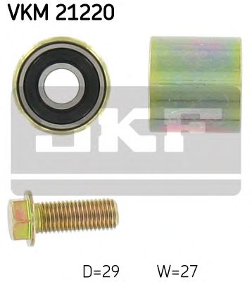 Deflection/Guide Pulley, timing belt VKM 21220