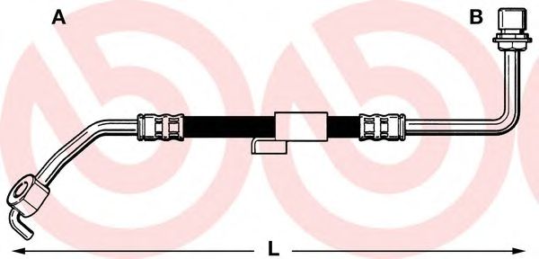 Tubo flexible de frenos T 24 011