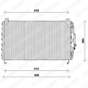 Condensator, airconditioning TSP0225052