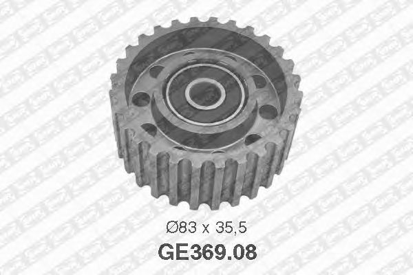 Deflection/Guide Pulley, timing belt GE369.08