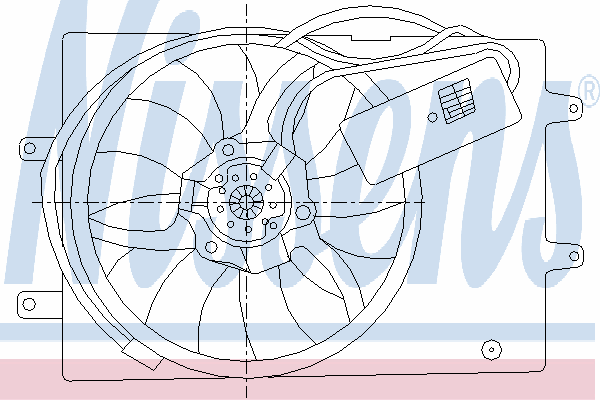 Fan, radiator 85429
