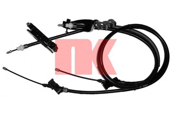 Cable, parking brake 9025111