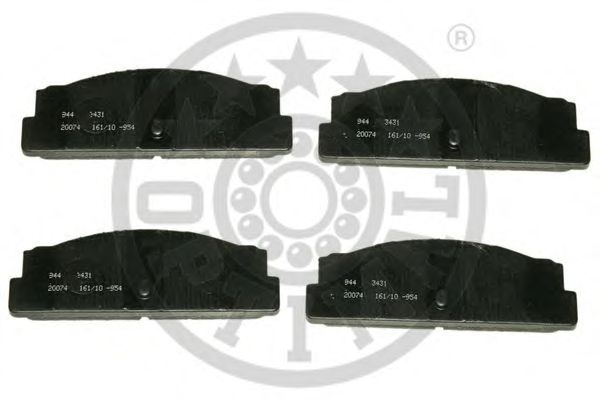 Brake Pad Set, disc brake 3431