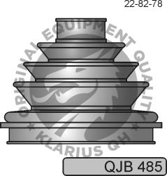 Kit cuffia, Semiasse QJB485