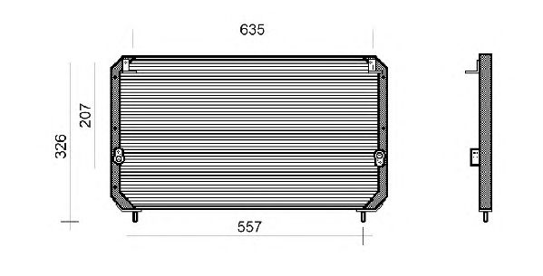 Condensator, airconditioning QCN183