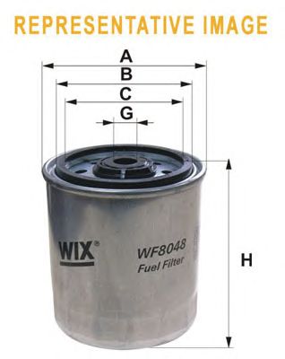 Φίλτρο καυσίμου WF8048