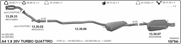 Exhaust System 504000034