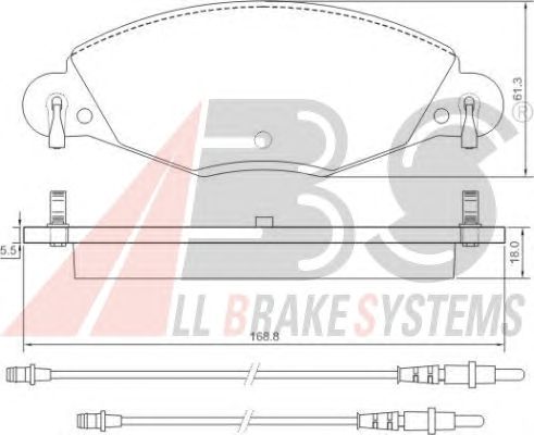 Brake Pad Set, disc brake 37285