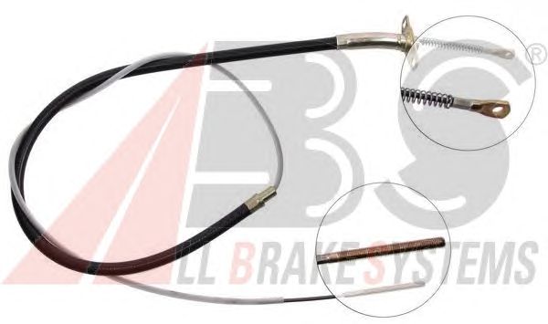 Cable, parking brake K10206