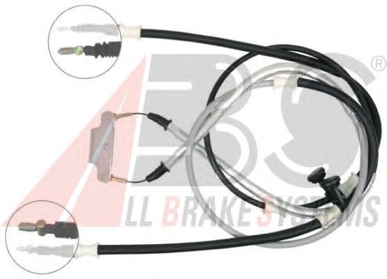 Cable, parking brake K17195