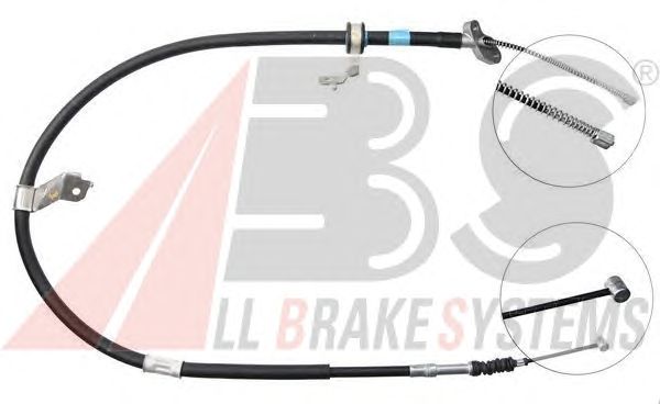 Cable, parking brake K19337