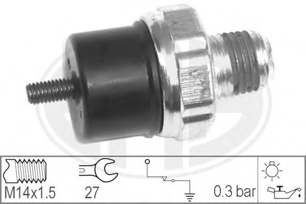 Interruptor de control de la presión de aceite 330595