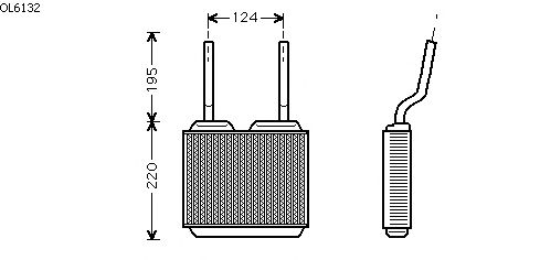 Radiador de calefacción OL6132