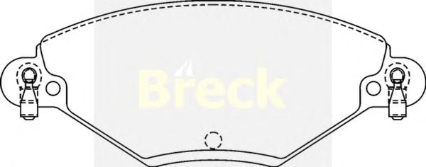 Brake Pad Set, disc brake 23277 00 701 10