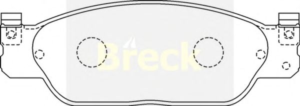 Brake Pad Set, disc brake 23423 00 C