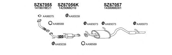 Exhaust System 670036