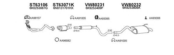 Exhaust System 800014