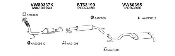 Exhaust System 800175