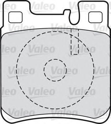 Комплект тормозных колодок, дисковый тормоз 598617