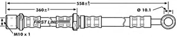 Tubo flexible de frenos FBH7190