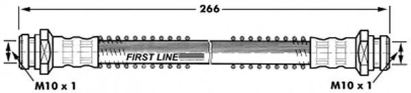 Tubo flexível de travão FBH7321