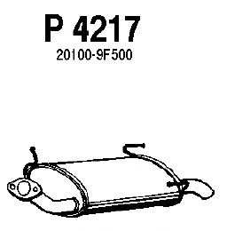 sluttlyddemper P4217
