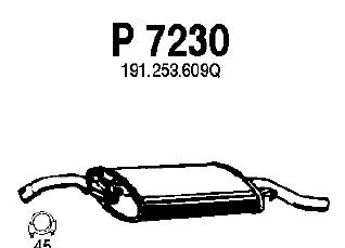 sluttlyddemper P7230