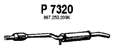 mittenljuddämpare P7320