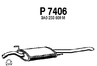 sluttlyddemper P7406