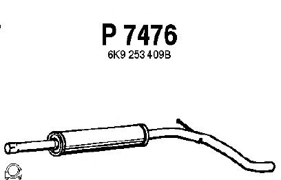 Middle Silencer P7476